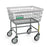 R & B Wire Products - Antimicrobial Heavy Duty Laundry Cart 2.5 Bushel Capacity Steel Tubing 5 Inch Clean Wheel System Casters - 100E/ANTI