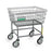 R & B Wire Products - Antimicrobial Heavy Duty Laundry Cart 2.5 Bushel Capacity Steel Tubing 5 Inch Clean Wheel System Casters - 100E/ANTI