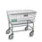 R & B Wire Products - Antimicrobial Laundry Cart 4.5 Bushel Capacity Steel Tubing 5 Inch Clean Wheel System Casters - 200F/ANTI
