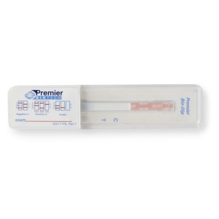 Premier Bio-Dip - Drugs of Abuse Test Single Drug Buprenorphine (BUP) Urine Sample 25 Tests - Premier Biotech - PDA-BUP10-25