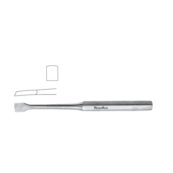 Miltex-Integra Elevator Periosteal Key Meister-Hand 8" 3/4" Wide Tip Stainless Steel Rsbl Ea - MH27-824