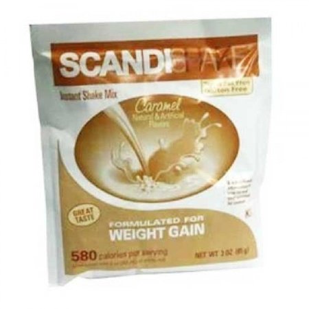 Axcan Scandipharm Oral Supplement Scandishake Caramel Flavor Powder 3 Oz. Container Individual Packet - 58914080444