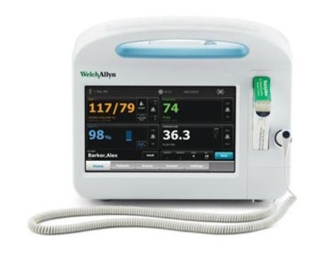 Welch Allyn Vital Signs Monitor Connex Patient Vital Signs Monitoring Type Ecg, Nibp, Pulse, Spo2 , Suretemp Battery - 67MCTP-B-ECG3A