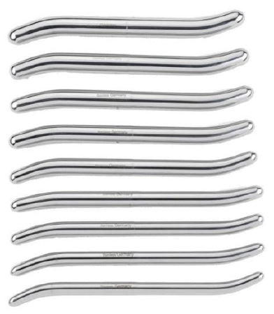 Medgyn Products - Cervical Dilator Set Pratt German Stainless Steel NonSterile Reusable - 030870