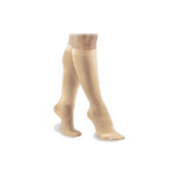 Fla Orthopedics Inc Hose Compression Activa Knee High Open Toe Small Unisex Beige 1/Pr - H30401