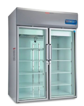 Thermo Scientific - High Performance Refrigerator Laboratory Use 51.1 cu.ft. 2 Glass Doors Automatic Defrost - Thermo Fisher/Barnstead - TSX5005GD