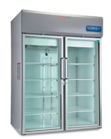 Thermo Scientific - High Performance Refrigerator Laboratory Use 51.1 cu.ft. 2 Glass Doors Automatic Defrost - TSX5005GD