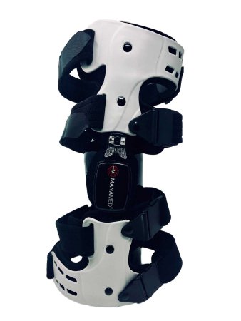 EZOA - Knee Brace One Size Fits Most D-Ring / Hook and Loop Strap Closure Right Knee - OFF-001 R