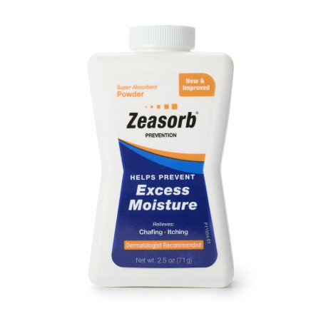 Zeasorb Prevention Powder - Antifungal Powder 2.5 oz. Shaker Bottle - Emerson Healthcare - 30316023325