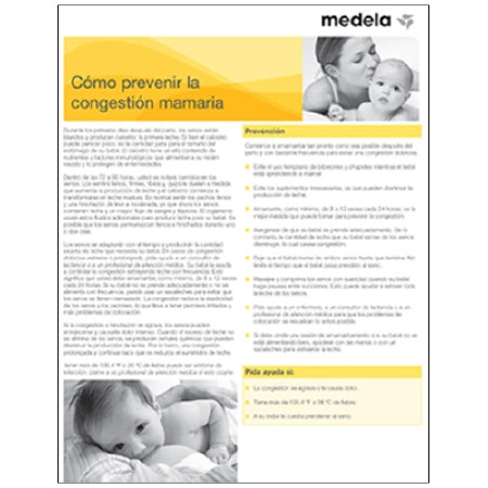Medela - Patient Brochure Prevent Breast Engorgement - 1937018