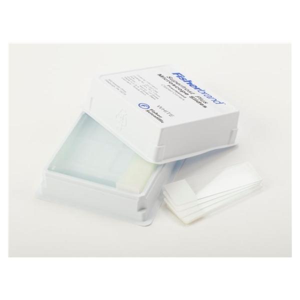 Fisher Scientific Co. Superfrost Plus Frosted Microscope Slide 3X1" White 144/Bx - 1255015