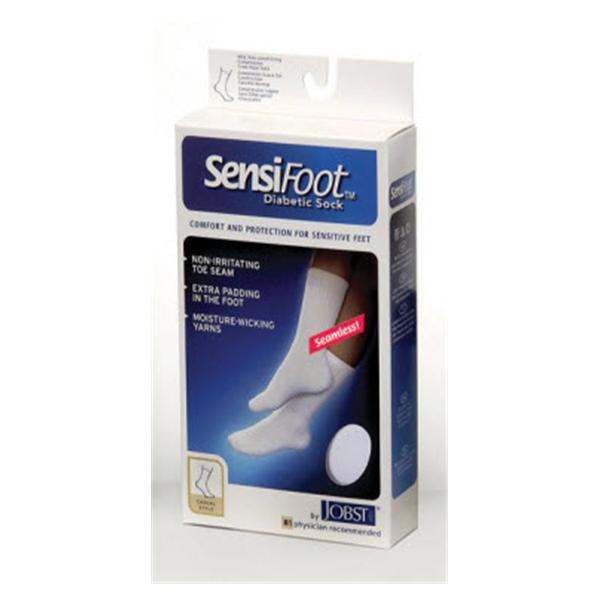 BSN Medical Socks Compression Diabetic Jobst Sensifoot Black Size X-Small 1/Pr - 110850