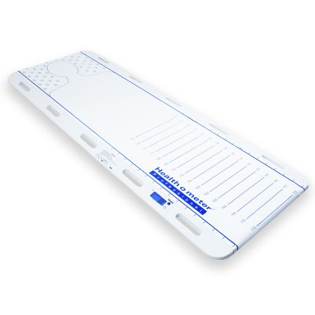 Health O Meter - Patient Transfer Board with Scale 550 lbs. Weight Capacity White - PTS-1000KL