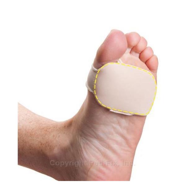 Pedifix Cushion Visco-Gel Forefoot Silicone Thin Beige Size Small Left Ea - 1322