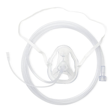 OxyMask ETCO2 - Oxygen Mask with ETCO2 Monitoring Elongated Style Pediatric Without Strap - Medline - OK21258ML