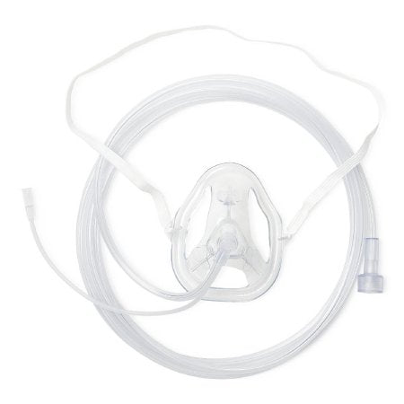 OxyMask ETCO2 - Oxygen Mask with ETCO2 Monitoring Elongated Style Pediatric Without Strap - OK21258ML