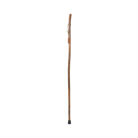 Brazos - Hiking Staff Wood 48 Inch Height Free Form Brown Hickory Print - 602-3000-1125