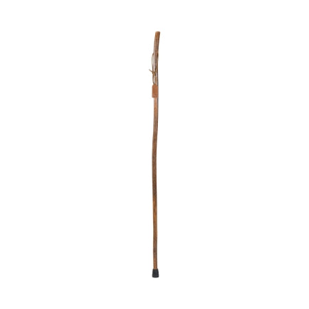 Brazos - Hiking Staff Wood 55 Inch Height Free Form Brown Hickory Print - 602-3000-1126