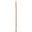 Mabis Healthcare Hiking Staff Brazos Wood 55 Inch Height Twisted Red Cedar Print - 602-3000-1252