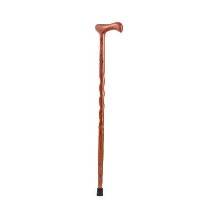 Brazos - Hiking Staff Wood 37 Inch Height Twisted Red Cedar Print - 502-3000-0158