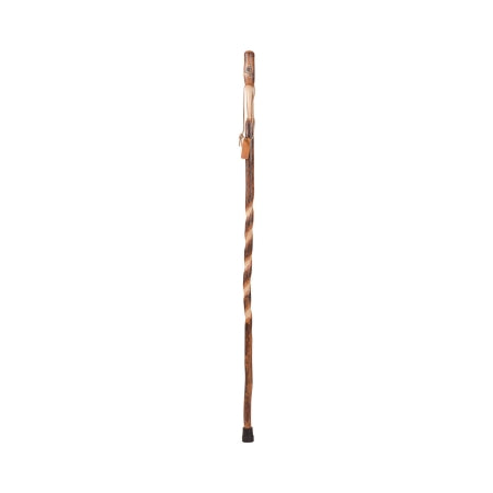Brazos - Hiking Staff Wood 48 Inch Height Twisted Hickory Print - 602-3000-1280
