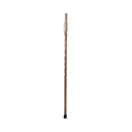 Brazos - Hiking Staff Wood 48 Inch Height Twisted Red Oak Print - 602-3000-1360