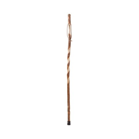 Brazos - Hiking Staff Wood 48 Inch Height Twisted Sassafras Print - 602-3000-1317