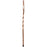 Mabis Healthcare Hiking Staff Brazos Wood 55 Inch Height Twisted Sassafras Print - 602-3000-1318