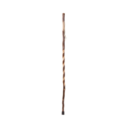 Brazos - Hiking Staff Wood 55 Inch Height Twisted Sweet Gum Print - 602-3000-1322