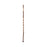 Brazos - Hiking Staff Wood 55 Inch Height Twisted Sweet Gum Print - 602-3000-1322