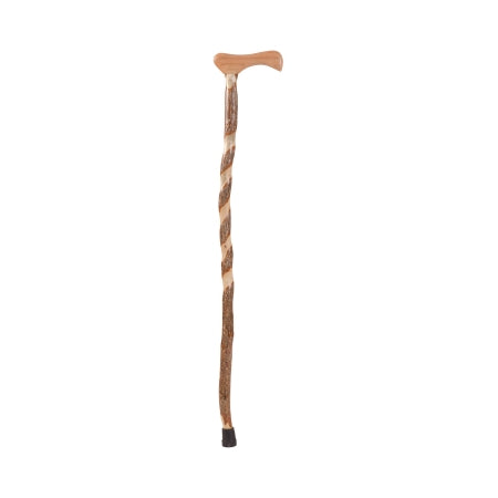 Brazos - Hiking Staff Wood 37 Inch Height Twisted Sassafras Print - 502-3000-0269