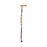 Brazos - Hiking Staff Wood 37 Inch Height Twisted Sassafras Print - 502-3000-0269