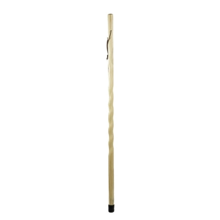 Mabis Healthcare Hiking Staff Brazos Wood 48 Inch Height Texas Traveler Print - 602-3000-1433