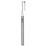 Sklar Instruments Curette Podiatry Excavator 5" #58-3 2.5Mm Round Tip Stainless Steel With Hole Ea - 97-0528