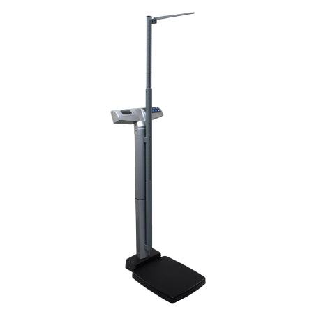 Health O Meter - Column Scale Digital Display 209 kg Capacity Gray Battery Operated - 499KGHRAD