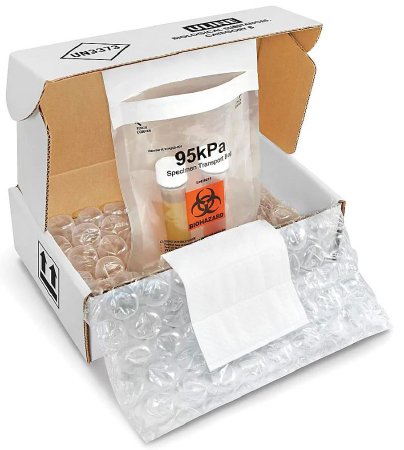 Uline Biological Substance Shipper 3-1/2 X 7 X 11-1/2 Inch For Safe And Secure Shipping Of Blood, Urine And Tissue Samples - S-18284