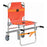 Fabrication Enterprises Evacuation Stair Chair Orange Upholstery - 16-1901