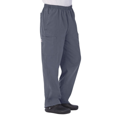 Ultimate - Scrub Pants Medium / Long Pewter Unisex - 8073-M-LONG