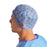 Premium - Surgeon Cap One Size Fits Most Blue Elastic Back / Adjustable Front Closure - Medline - NON61950