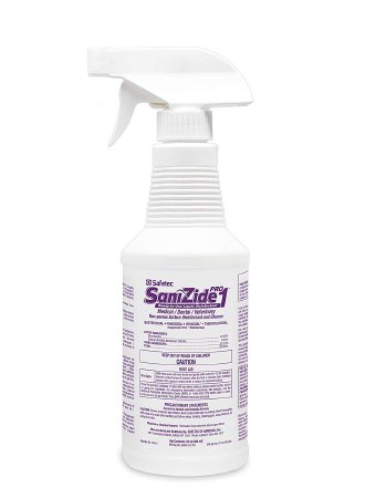 SaniZide Pro 1 - Surface Disinfectant Cleaner Alcohol Based Pump Spray Liquid 32 oz. Bottle Alcohol Scent NonSterile - 35910