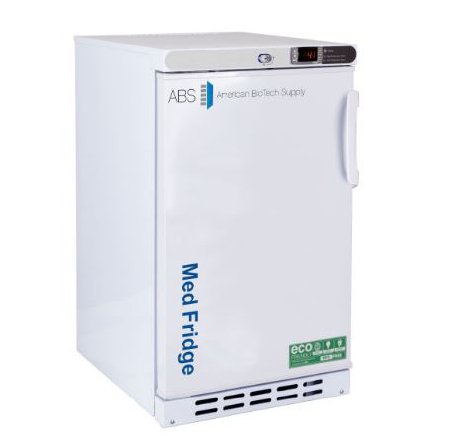 ABS - Undercounter Refrigerator Pharmaceutical 2.5 cu.ft. 1 Solid Swing Door Cycle Defrost - PH-ABT-HC-UCBI-0204
