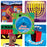 Smilemakers  100 Per Unit December Holiday Sticker 2.5 Inch - HLDYR