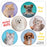 Smilemakers  100 Per Unit Rachael Hale Mini Dot Sticker 2.5 Inch - ST1054R