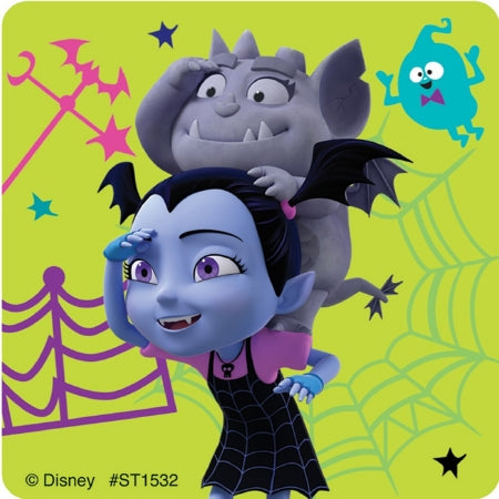 Smilemakers  100 Per Unit Disney Vampirina Sticker 2.5 Inch - ST1532B