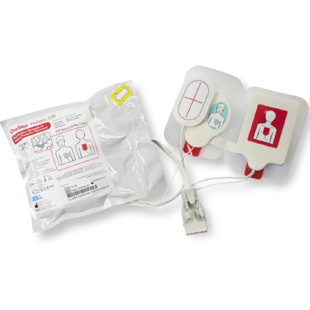 Zoll Medical Electrode, Cpr Onestep Ped (8/Cs) - 8900-000220-01