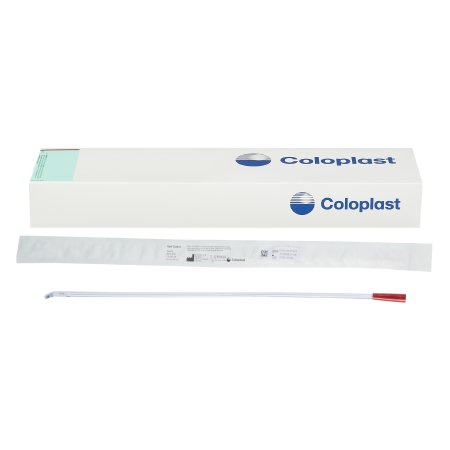 Self-Cath - Urethral Catheter Coude Olive Tip Uncoated PVC 18 Fr. 16 Inch - 818