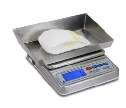 Detecto Scale Food / Lab Scale Detecto Digital Display 1 Gram Capacity Chrome Battery Operated - WPS12DT