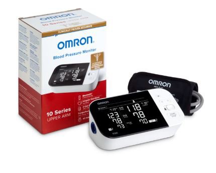 Digital Blood Pressure Monitoring Unit Omron® 1 - Tube Pocket Size Hand Held Adult Large Cuff