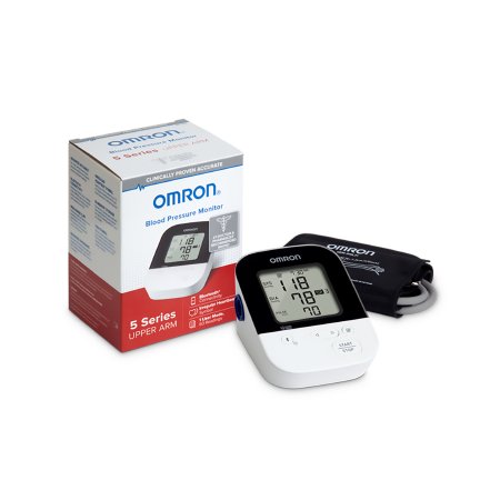 Omron5 Series - Digital Blood Pressure Monitor 1-Tube Automatic Adult Large Cuff - BP7250