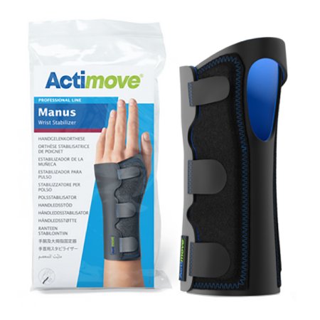 Bsn Medical Wrist Brace Actimove Manus Professional Line Left Or Right Hand Black Large - 7234852